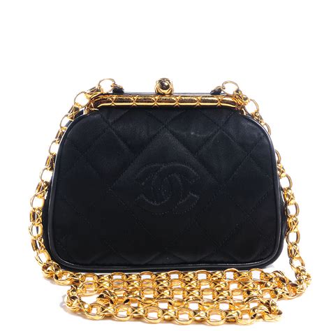 black chanel evening bag|vintage chanel evening bags.